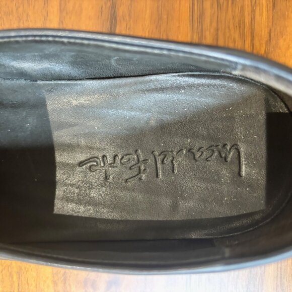 Luca Del Forte Black Leather Penny Loafers – EU 45 - Picture 2 of 8